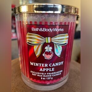 Bath & Body Works Winter Candy Apple Candle